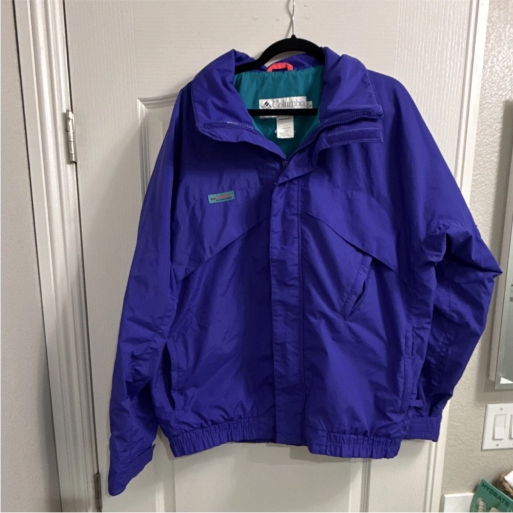 Columbia Purple and Teal Jacket
